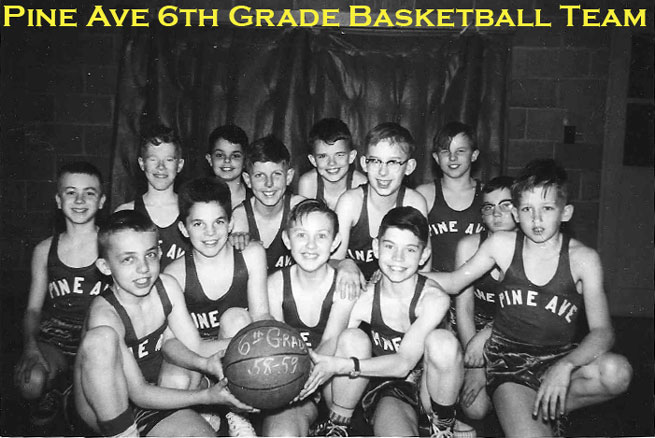 Pine Avenue Basketball Team